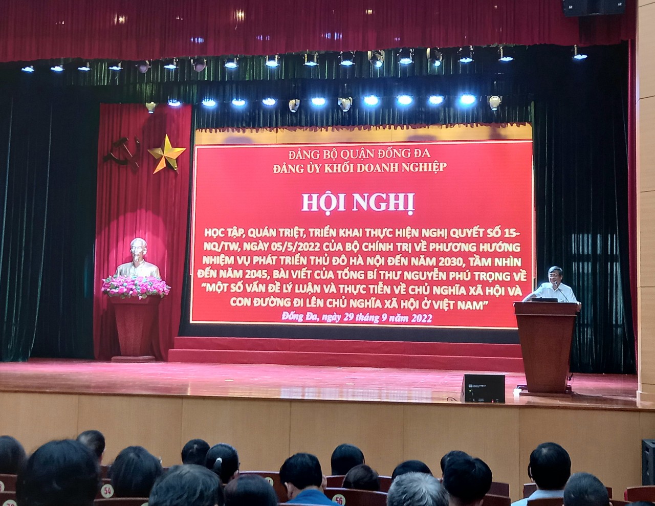 Đảng ủy Khối DN quận Đống Đa quán triệt, triển khai thực hiện Nghị quyết số 15 của Bộ Chính trị về phát triển Thủ đô