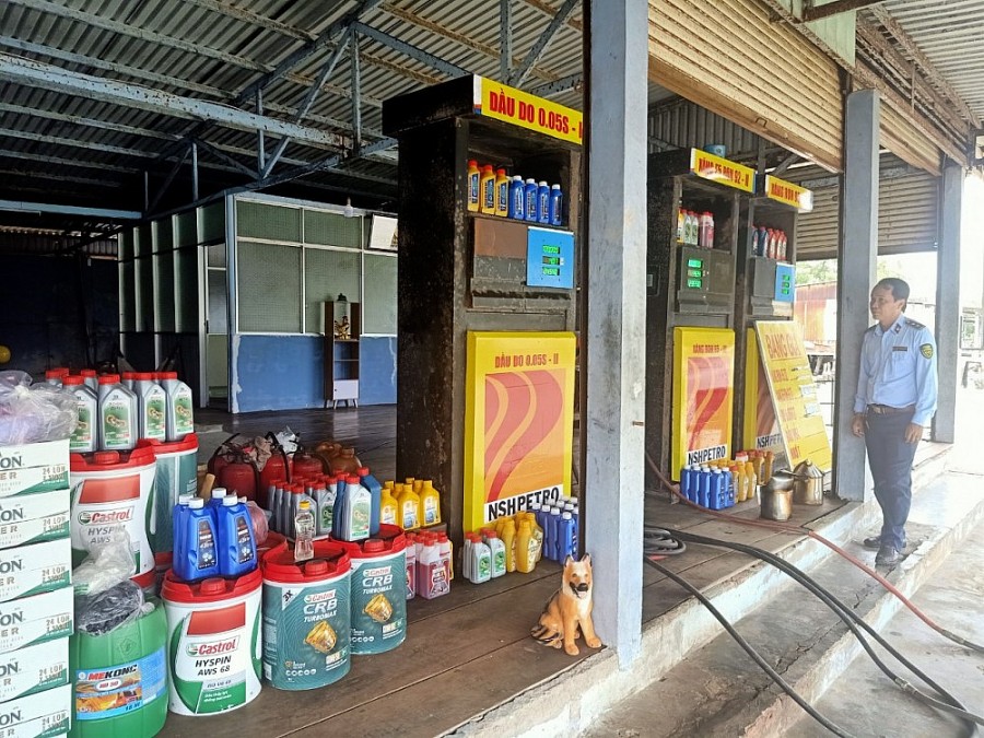 Bán dầu diesel cao hơn giá quy định, một doanh nghiệp bị xử phạt