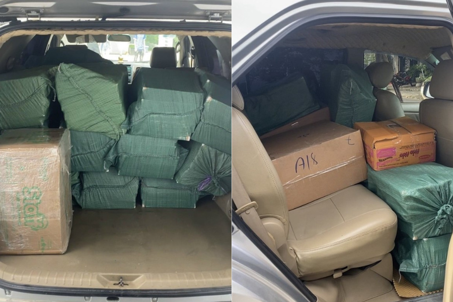 Phát hiện, thu giữ gần 10.000 bao thuốc lá điếu nhập lậu