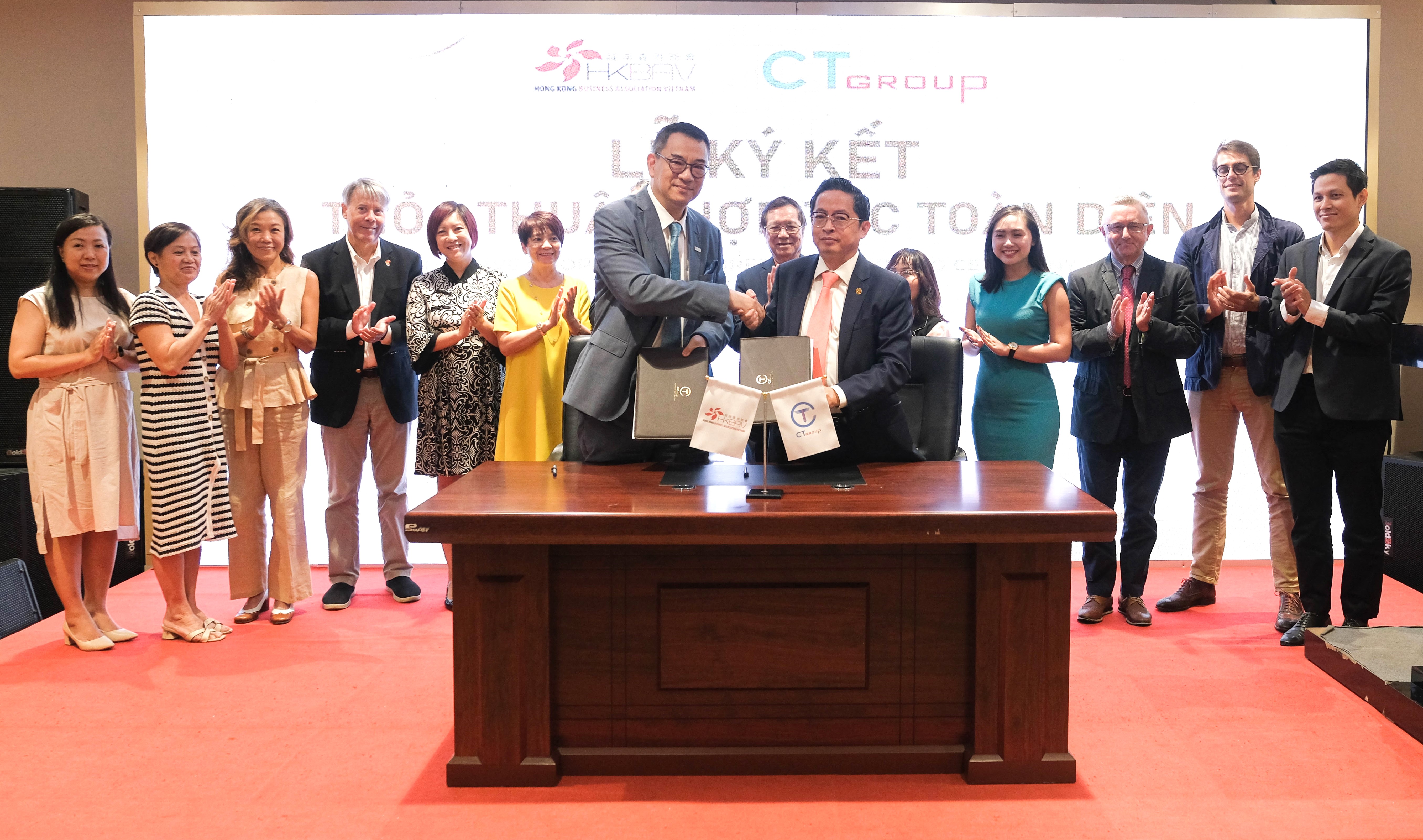 CT Group và Hiệp Hội Doanh nghiệp Hồng Kông Việt Nam hợp tác phát triển nhiều lĩnh vực