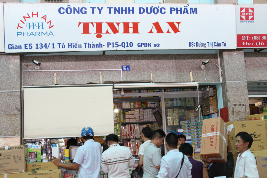 Xử phạt 2 công ty kinh doanh thuốc tại Trung tâm thương mại Dược phẩm lớn nhất TP.HCM