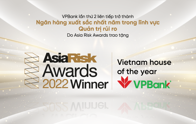 VPBank lần thứ 2 được vinh danh là “Ngân hàng xuất sắc nhất năm” về quản trị rủi ro