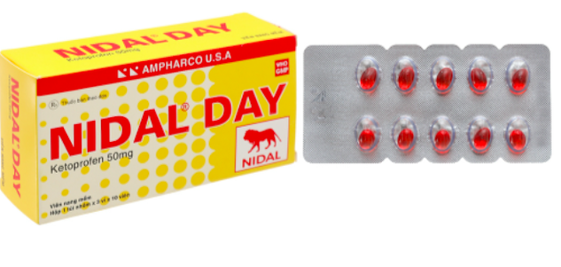 Thu hồi lô thuốc viên nang mềm Nidal Day kém chất lượng