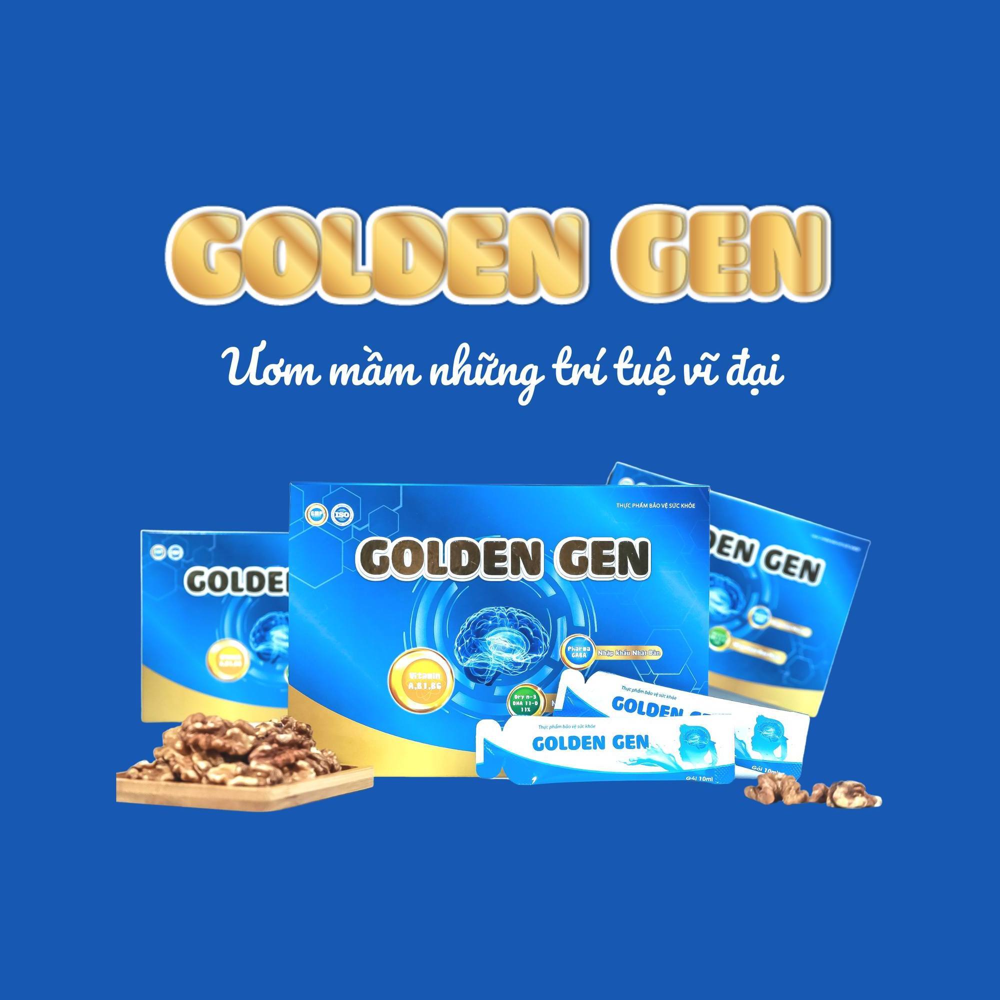 Cảnh báo Thực phẩm bảo vệ sức khỏe GOLDEN GEN vi phạm quy định về quảng cáo