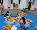 Phú Thọ Tiêu hủy hơn 1.500 sản phẩm hàng hóa giả mạo nhãn hiệu YODY 