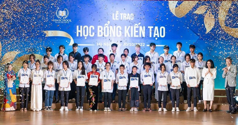 Cảm hứng tích cực từ những học sinh nhận Học bổng kiến tạo 