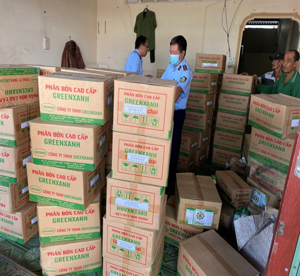 Phát hiện 60.000 sản phẩm phân bón của Công ty GreenXanh vi phạm về nhãn