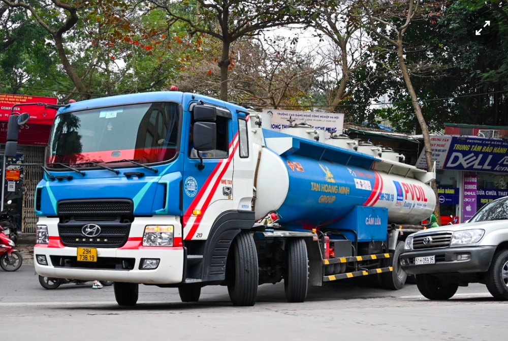 Cho phép các xe chở xăng dầu được vào Thành phố Hà Nội 2424 giờ