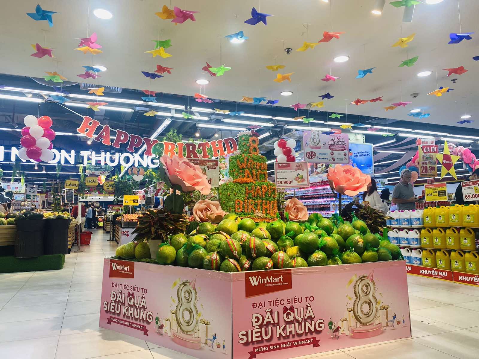 Kích cầu mua sắm dịp cuối năm, WinMartWinMart+ “tung” khuyến mại lớn nhân dịp sinh nhật 8 tuổi