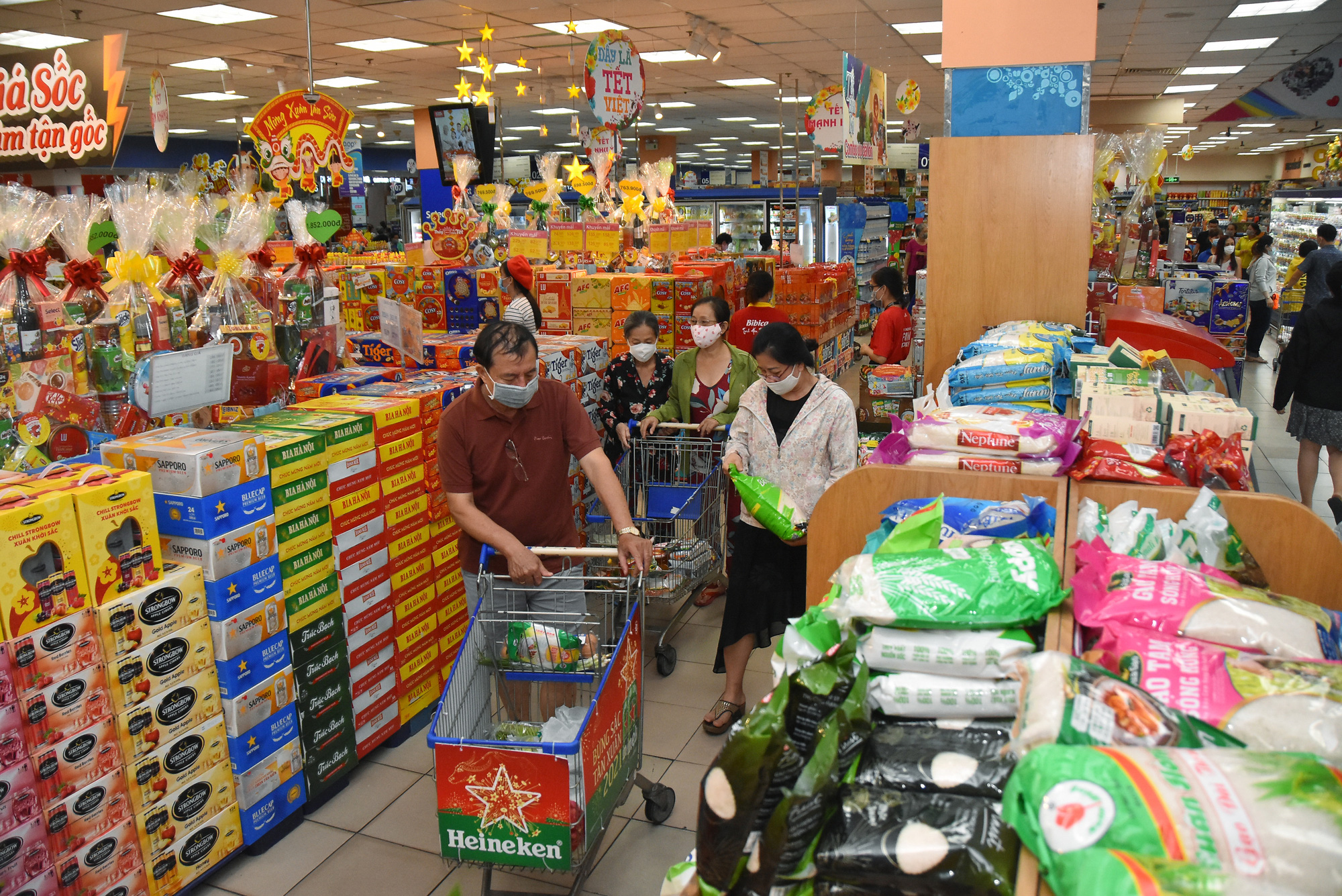 Hà Nội Doanh nghiệp bán lẻ sẵn sàng nguồn hàng phục vụ Tết Nguyên đán