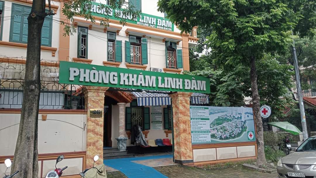 Hà Nội Phòng khám chuyên khoa Nội Linh Đàm hoạt động khi chưa có giấy phép
