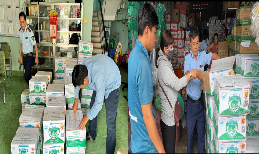 Đồng Tháp xử phạt 3 cơ sở kinh doanh hàng nghìn sản phẩm hàng hóa giả mạo nhãn hiệu