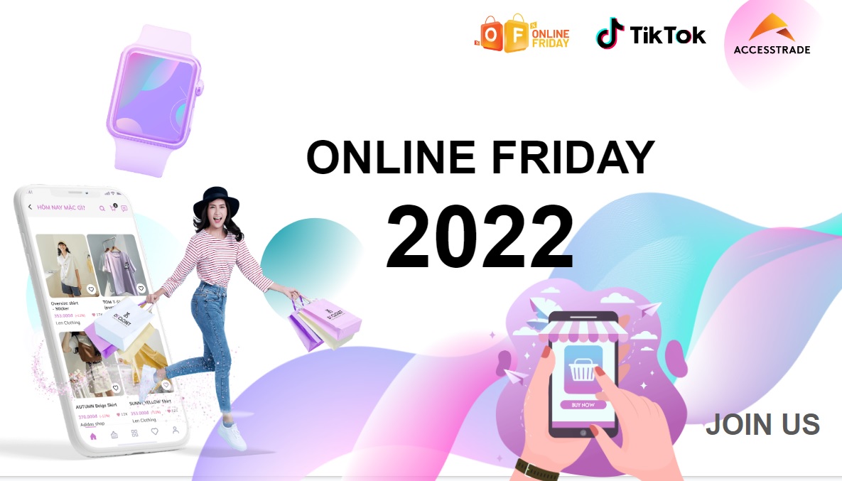 60 giờ Ngày mua sắm trực tuyến Việt Nam - Online Friday 2022 có gì mới