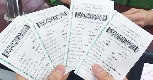Mua vé tàu Tết qua mạng Người dân cẩn trọng tránh bị lừa đảo