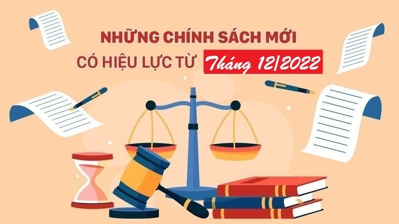 Những chính sách mới về kinh tế có hiệu lực từ tháng 122022