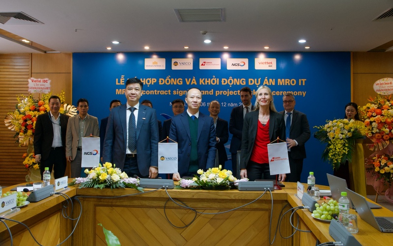 Vietnam Airlines đẩy mạnh chuyển đổi số với phần mềm quản lý kỹ thuật và bảo dưỡng tàu bay mới