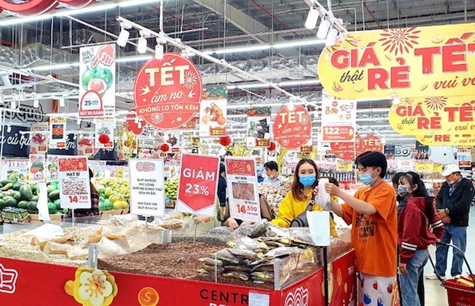 Doanh nghiệp bán lẻ sẵn sàng nguồn hàng dồi dào phục vụ Tết 2023