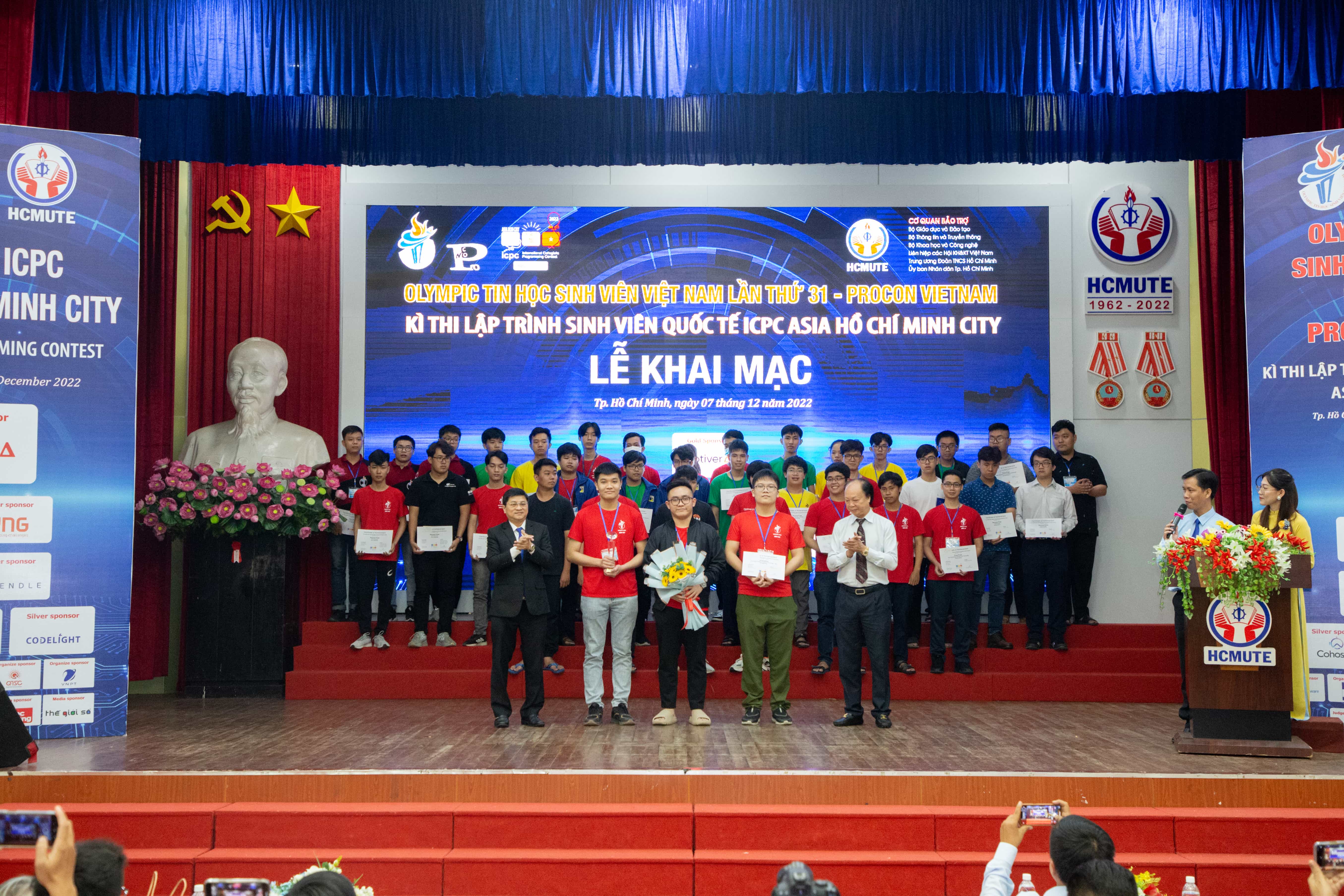 Khai mạc kỳ thi Olympic Tin học sinh viên Việt Nam lần thứ 31 - Procon - ICPC Asia Hochiminh city 2022