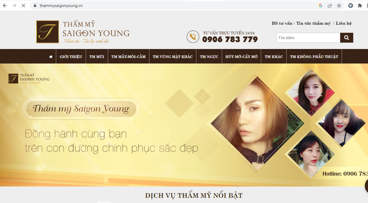 Phòng khám chuyên khoa Phẫu thuật thẩm mỹ Sài Gòn YOUNG bị xử phạt