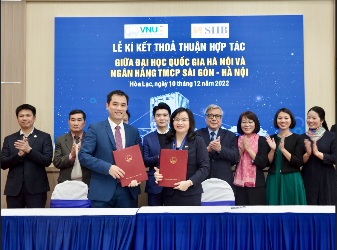 SHB và Đại học quốc gia Hà Nội ký kết hợp tác toàn diện