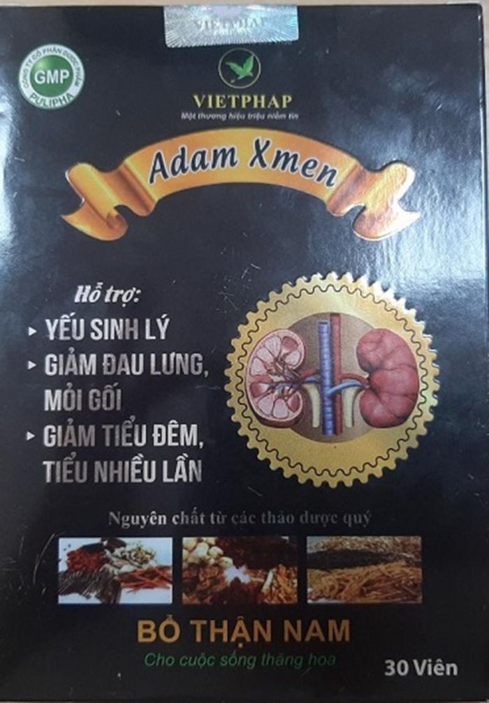 Hàng loạt thực phẩm chức năng có chứa chất cấm được phát hiện