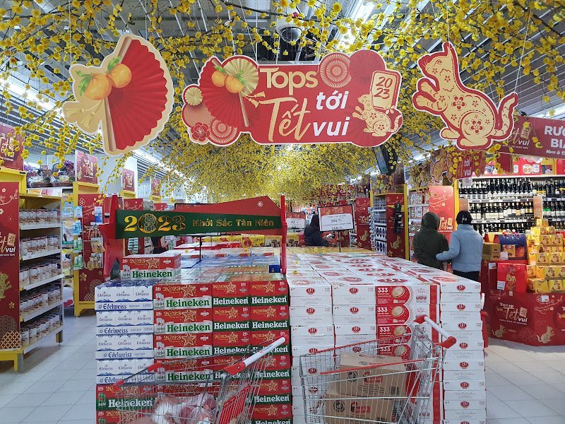 Doanh nghiệp bán lẻ sẵn sàng nguồn hàng phục vụ người dân đón Tết