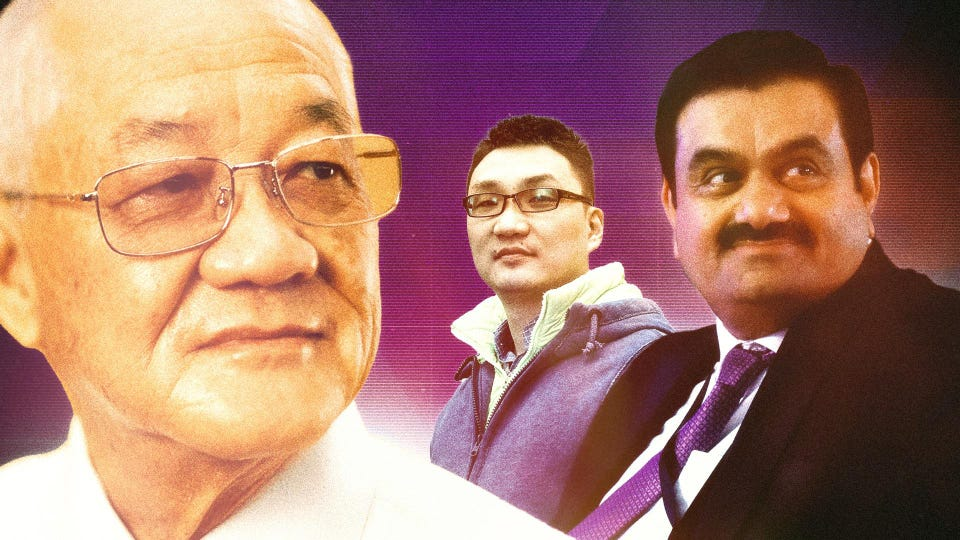 Top 5 tỷ phú kiếm tiền nhiều nhất thế giới đều là người châu Á