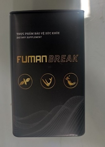 Thu hồi sản phẩm TPBVSK Fumanbreak có chứa chất cấm Sildenafil