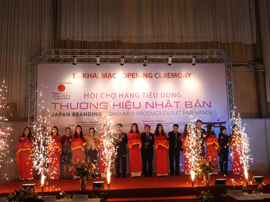 Lần đầu tiên sau 30 năm, hội chợ hàng tiêu dùng Nhật Bản diễn ra tại Việt Nam