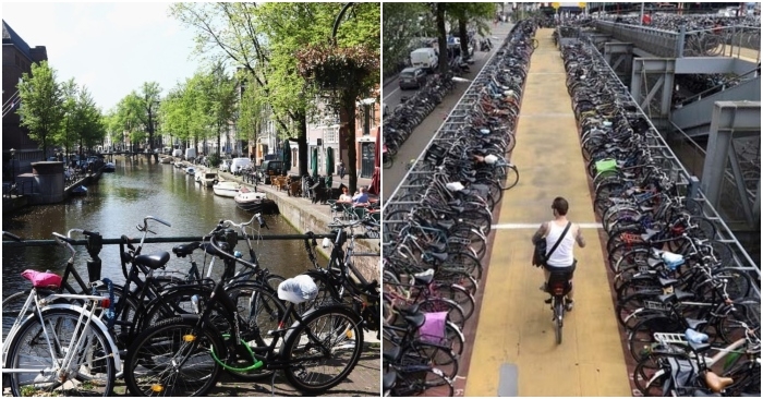 Vì sao ở Hà Lan xe đạp nhiều hơn cả số dân 