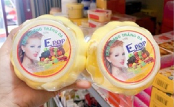 Thu hồi lô sản phẩm Kem dưỡng trắng da Epop trên toàn quốc