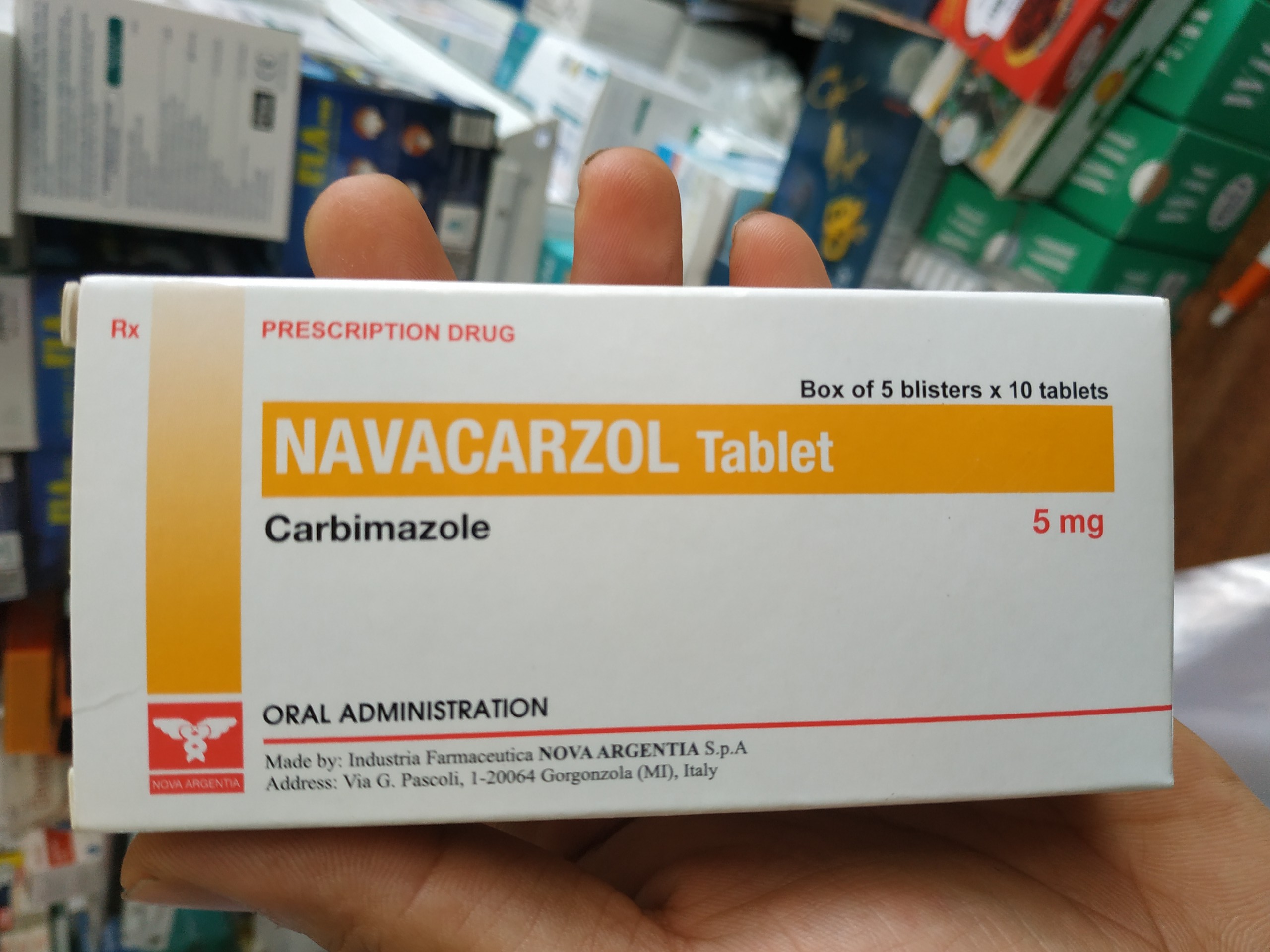 Thu hồi giấy đăng ký lưu hành thuốc Navacarzol vi phạm chất lượng