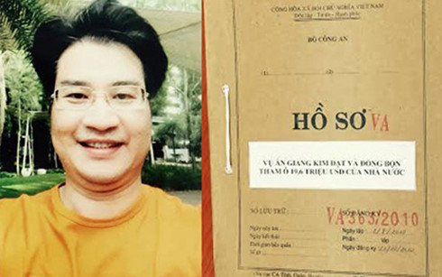  Đối tượng Giang Kim Đạt và hồ sơ vụ án “Tham ô tài sản; Rửa tiền” xảy ra tại Công ty TNHH một thành viên vận tải Viễn dương Vinashin. (Ảnh: tapchitaichinh) 