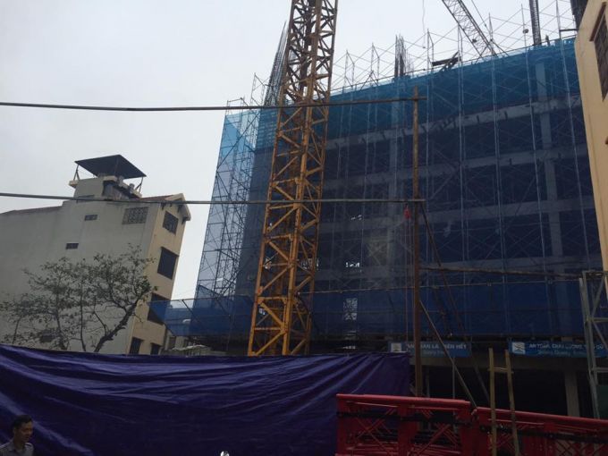 công trình xảy ra tai nạn lao động thương tâm