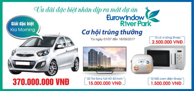 Eurowindow River Park –cơ hội sở hữu căn hộ cao cấp cho các gia đình trẻ