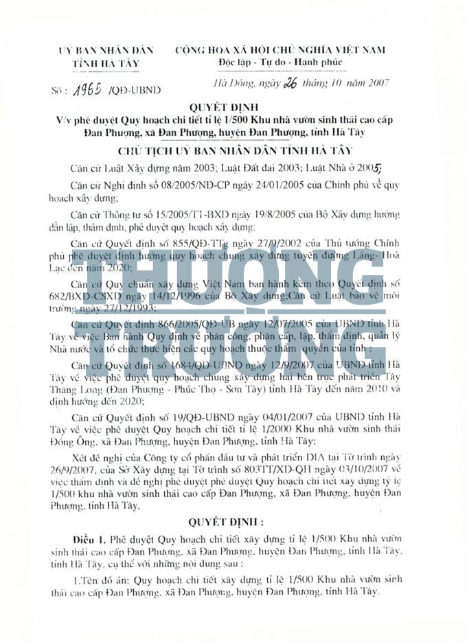 Quyết định mang t&iacute;nh 