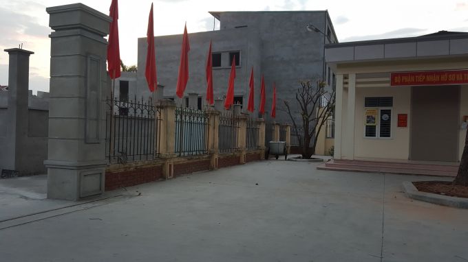 Phù Lỗ, Sóc Sơn Doanh nghiệp xây dựng trường mầm non trái phép trước mặt UBND xã