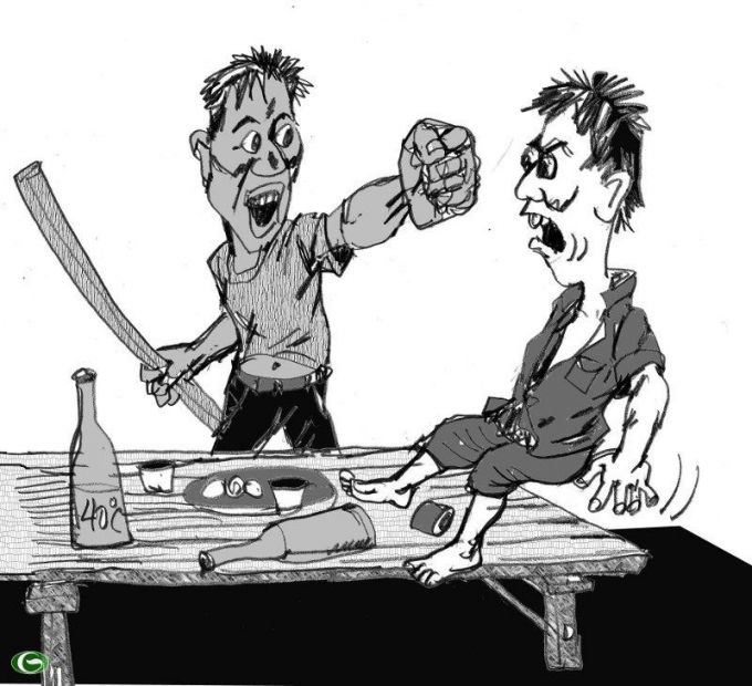 Chém bạn trong bữa nhậu vì món nợ 100 ngàn đồng