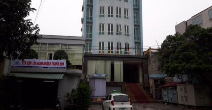 khách sạn Long Nam- 11 tầng có diện tích xây dựng 315m2, tổng diện tích sàn là 3.350m2), tại địa chỉ 381, 383 Trần Hưng Đạo, Phường Nam Ngạn, TP. Thanh Hóa.