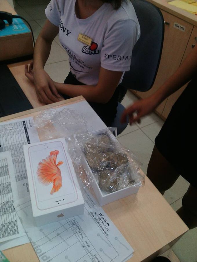 Có thể toàn bộ lô hàng đã bị đánh tráo.