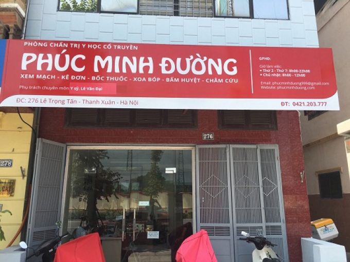 Dấu hỏi cho hoạt động kinh doanh thuốc đông y tại phòng khám Phúc Minh Đường