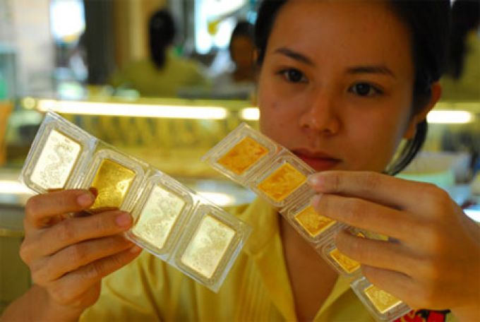 Vàng SJC tăng phi mã, hơn 4 triệulượng so với vàng thế giới