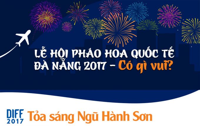 Infographic DIFF 2017 - lễ hội pháo hoa quốc tế mang đến Việt Nam những bất ngờ gì