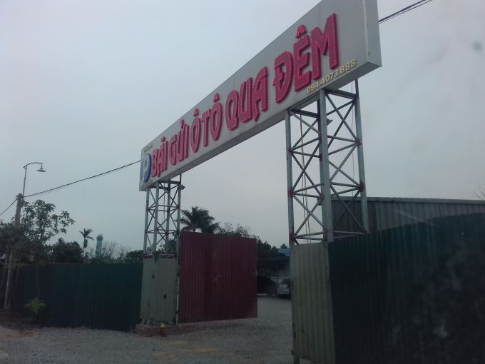 Sóc Sơn, Hà Nội Hàng nghìn m2 đất trở thành bãi trông xe trái phép