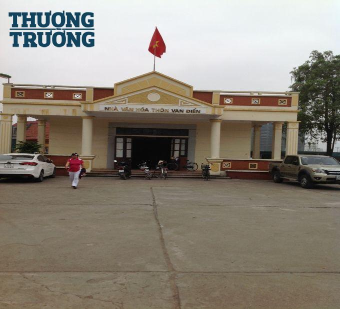 Xã Tứ Hiệp, Huyện Thanh Trì “Xẻ thịt” nhà văn hóa thôn thành bãi trông xe