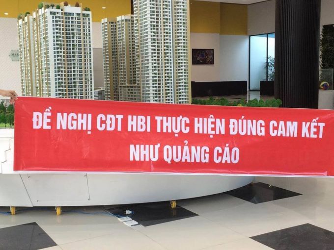 Khách hàng Dự án Imperia Garden tại 203 Nguyễn Huy Tưởng tố cáo sai phạm của chủ tư.
