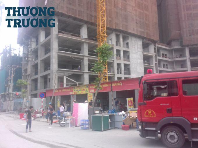 May mắn, vụ cháy không gây thiệt hại về người.