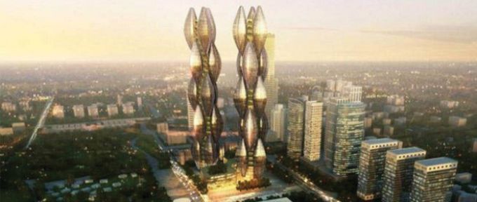 Kinh Bắc từ bỏ kế hoạch xây tòa tháp hình bông sen cao 100 tầng