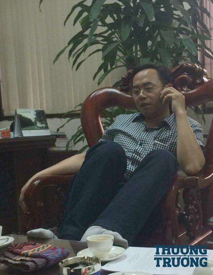 Ông Lê Minh Khai tỏ thái độ bất lịch sự trong buổi làm việc với PV.