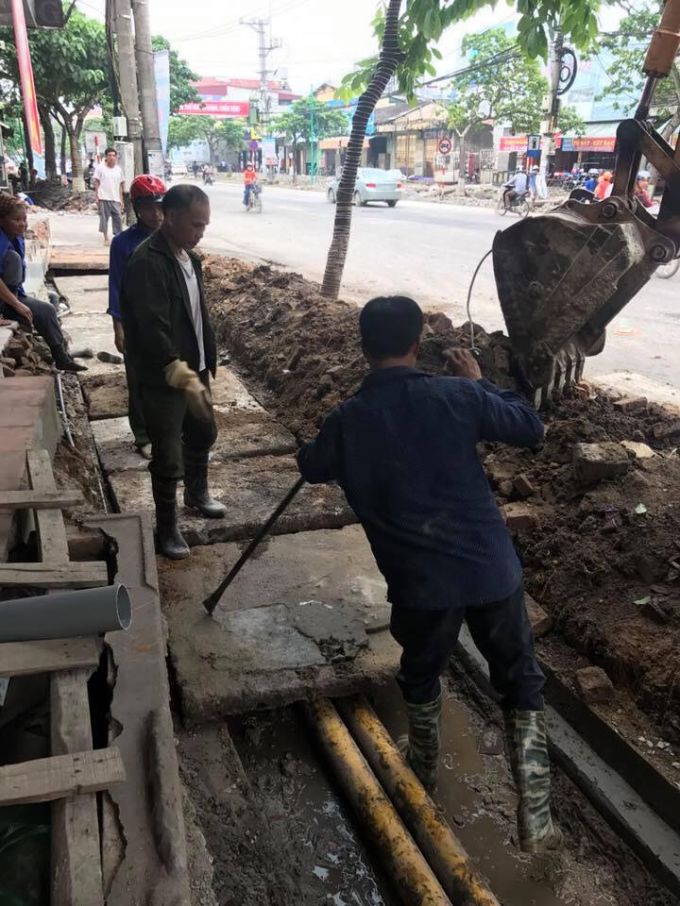 TP.Thái Nguyên Chi 70 tỉ sửa vỉa hè nhưng không nhận được đồng thuận của người dân